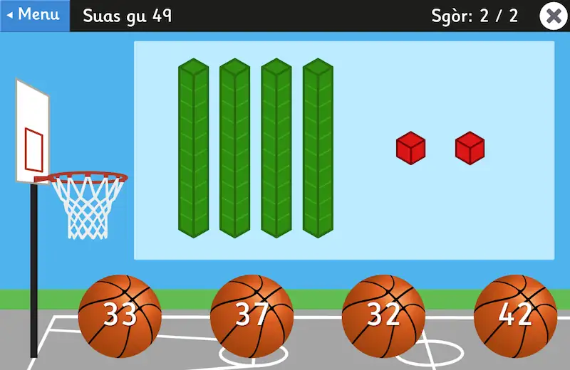 Ball-basgaid Luach Àite