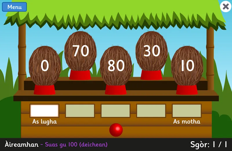 Cnò-chòco ann an òrdugh